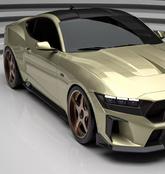 Ford Mustang S650 2.3 Ecoboost 5.0 GT Dark Horse 2024-ON with Aftermarket Parts - DARKSTAR Side Skirts Carbon Fiber / FRP from Robot Craftsman